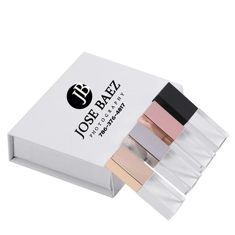 Glass usb box sticks