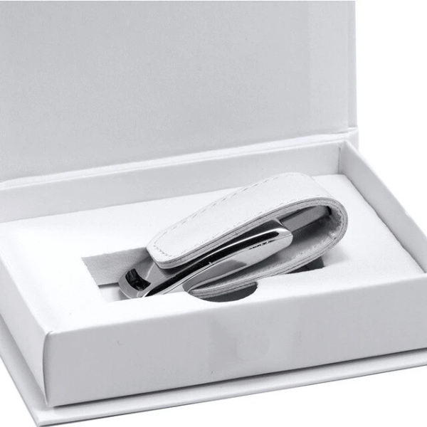 leather usb white