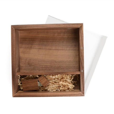 ♣ Wood Photo Box in Acrylic ♠