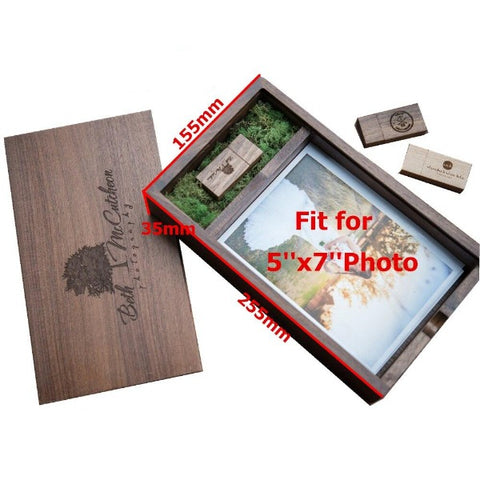 ♣Wooden photo album box (Prints 5*7 inch) ♠